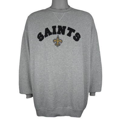 NFL - New Orleans Saints Embroidered Crew Neck Sweatshirt 1990s XX-Large