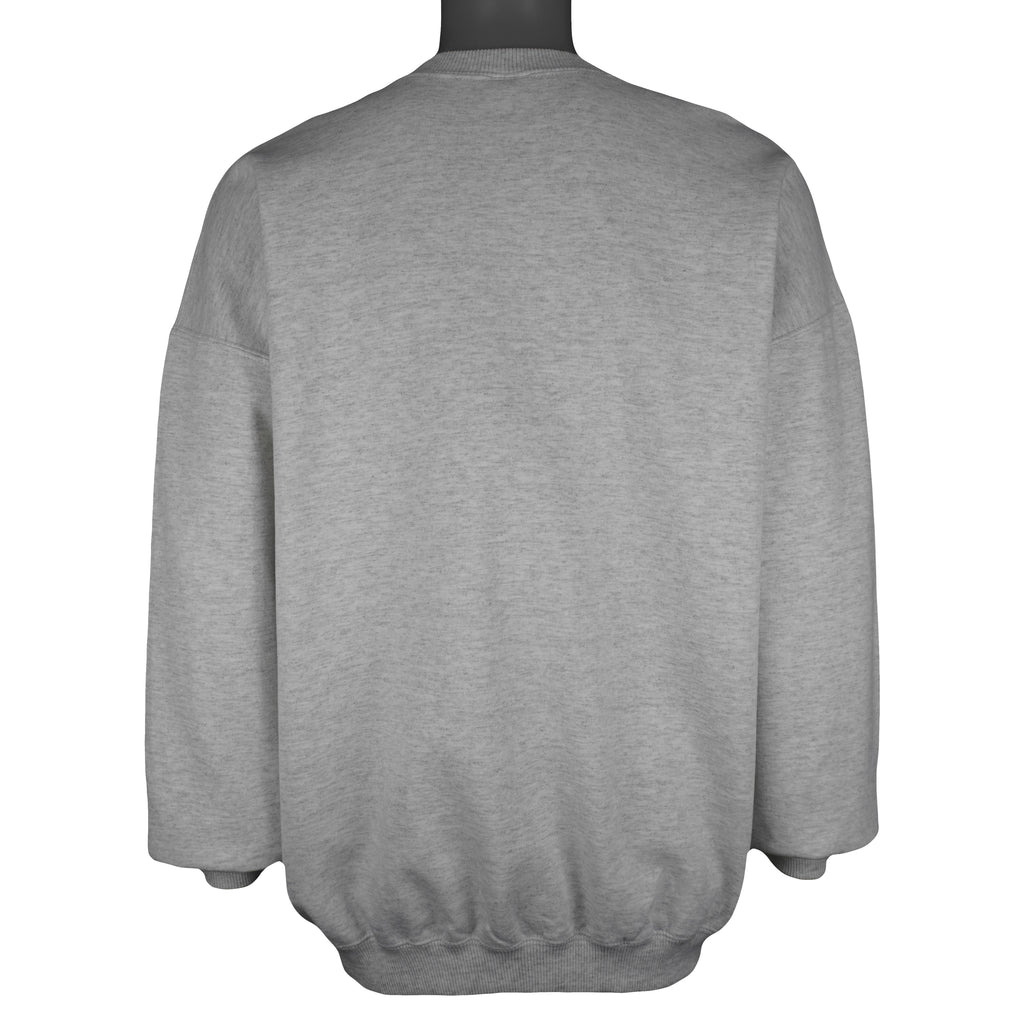 Vintage (Gildan) - Books Cats Life Is Good Crew Neck Sweatshirt 1990s X-Large Vintage Retro