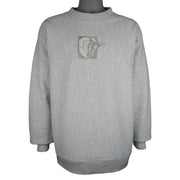 Vintage (B Wear) - Ski Embroidered Crew Neck Sweatshirt 1990s Large Vintage Retro