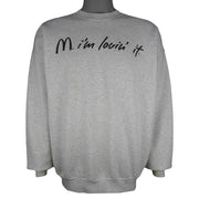 Vintage (Hanes) - McDonald's I'm Lovin It Crew Neck Sweatshirt 1990s X-Large Vintage Retro