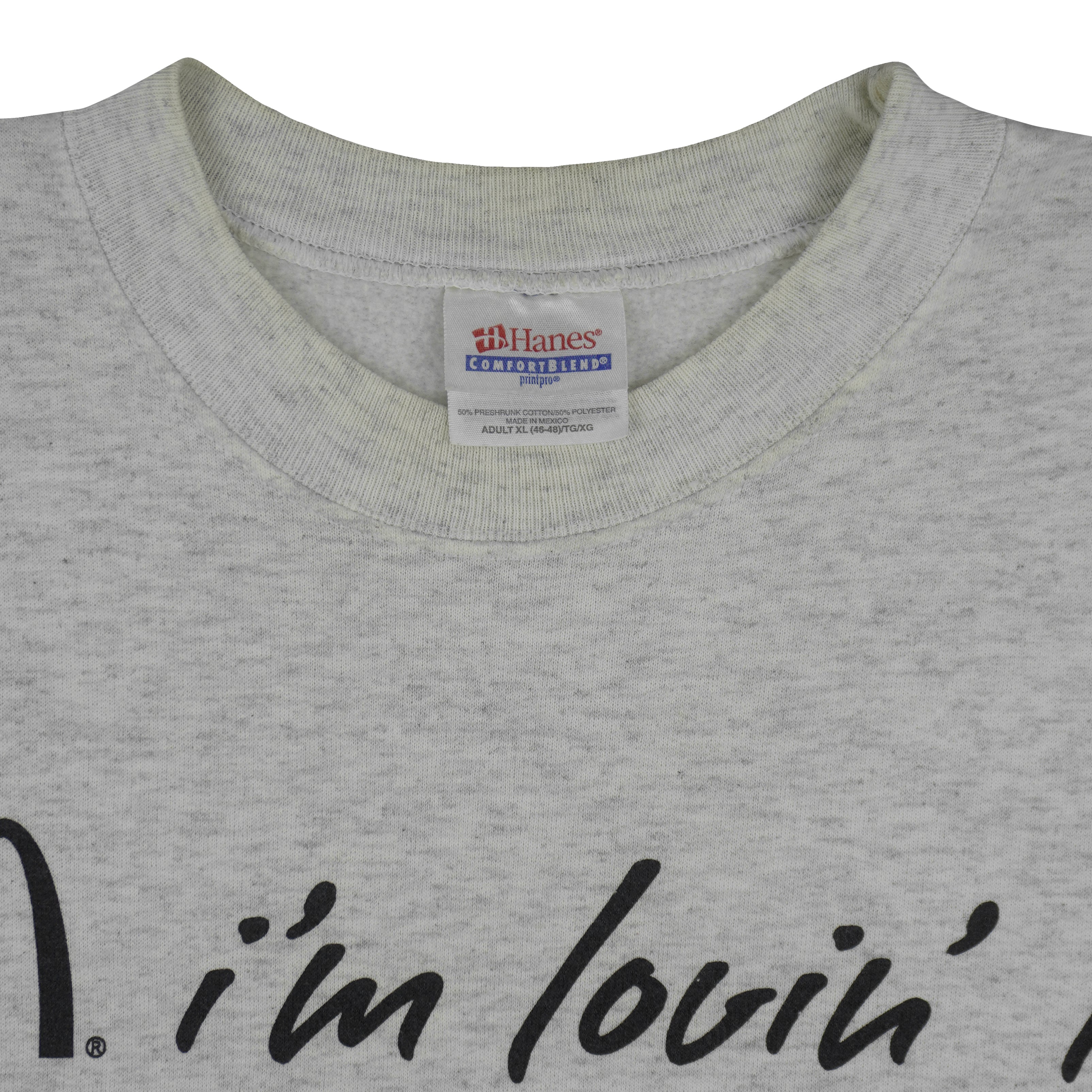 Vintage (Hanes) - McDonald's I'm Lovin It Crew Neck Sweatshirt 1990s X-Large Vintage Retro