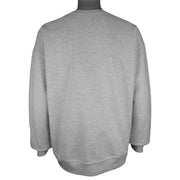 NFL (Nutmeg) - Grey Cleveland Browns Crew Neck Sweatshirt 1990s X-Large Vintage Retro Football