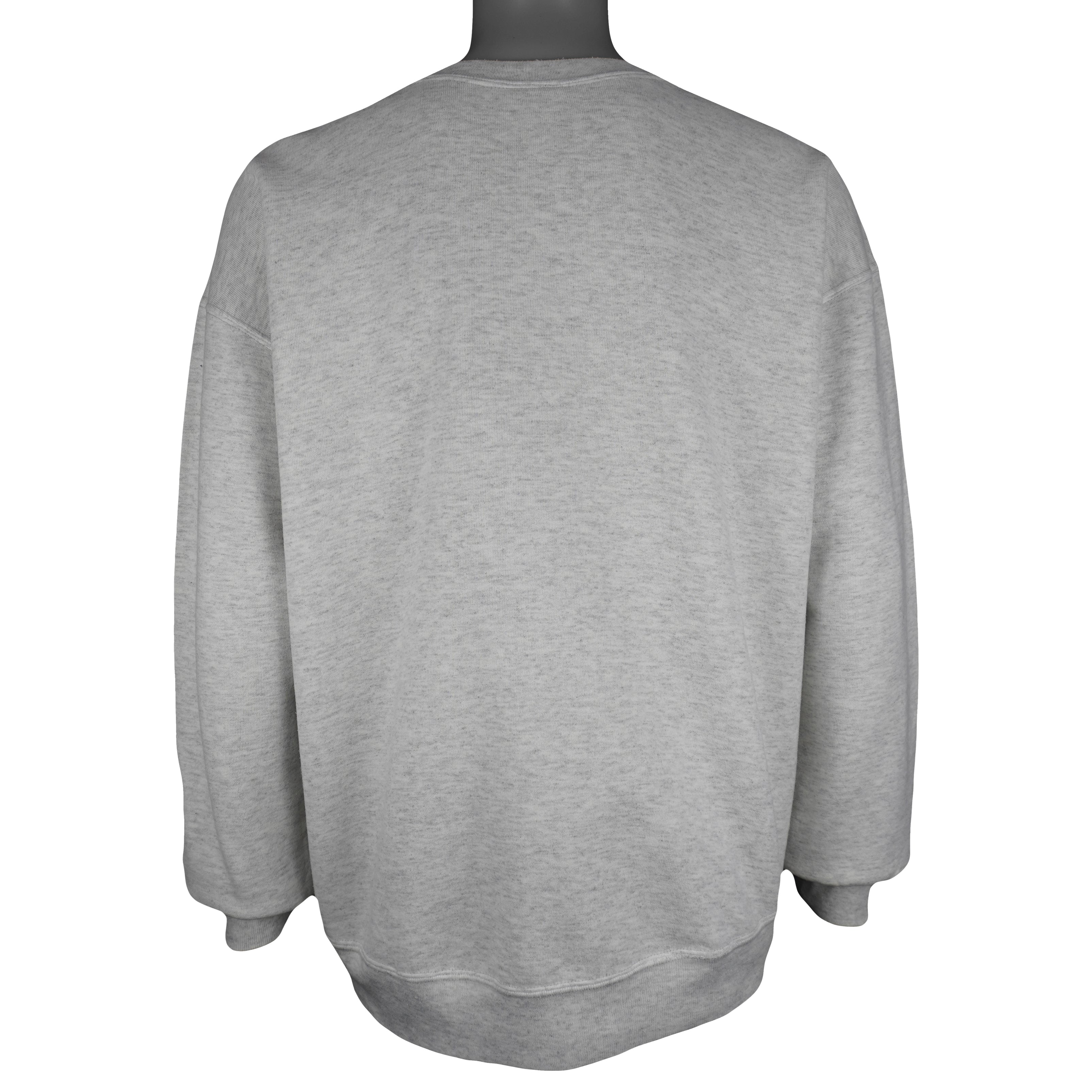 NFL (Nutmeg) - Grey Cleveland Browns Crew Neck Sweatshirt 1990s X-Large Vintage Retro Football