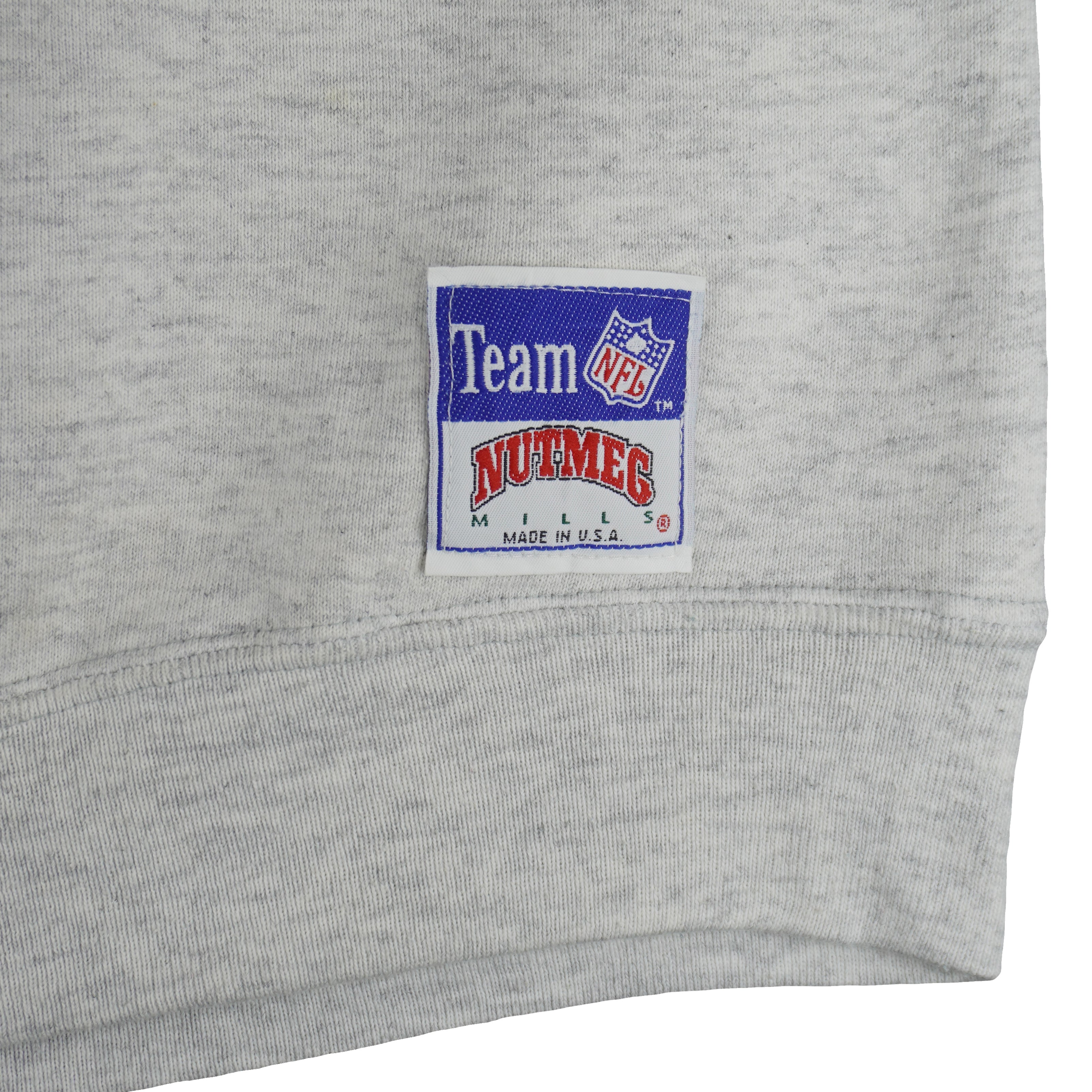 NFL (Nutmeg) - Grey Cleveland Browns Crew Neck Sweatshirt 1990s X-Large Vintage Retro Football