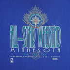 NBA (Trench) - Minnesota All-Star Weekend T-Shirt 1994 X-Large Vintage Retro Basketball