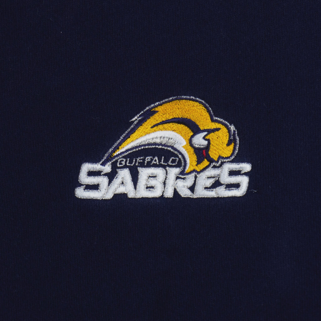 NHL (Antigua) - Buffalo Sabres Crew Neck Sweatshirt 1990s X-Large Vintage Retro Hockey