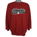 NCAA (Pro Weave) - Arkansas Razorbacks Baseball Sweatshirt 1990s Large Vintage Retro