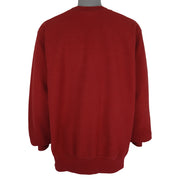NCAA (Pro Weave) - Arkansas Razorbacks Baseball Sweatshirt 1990s Large Vintage Retro