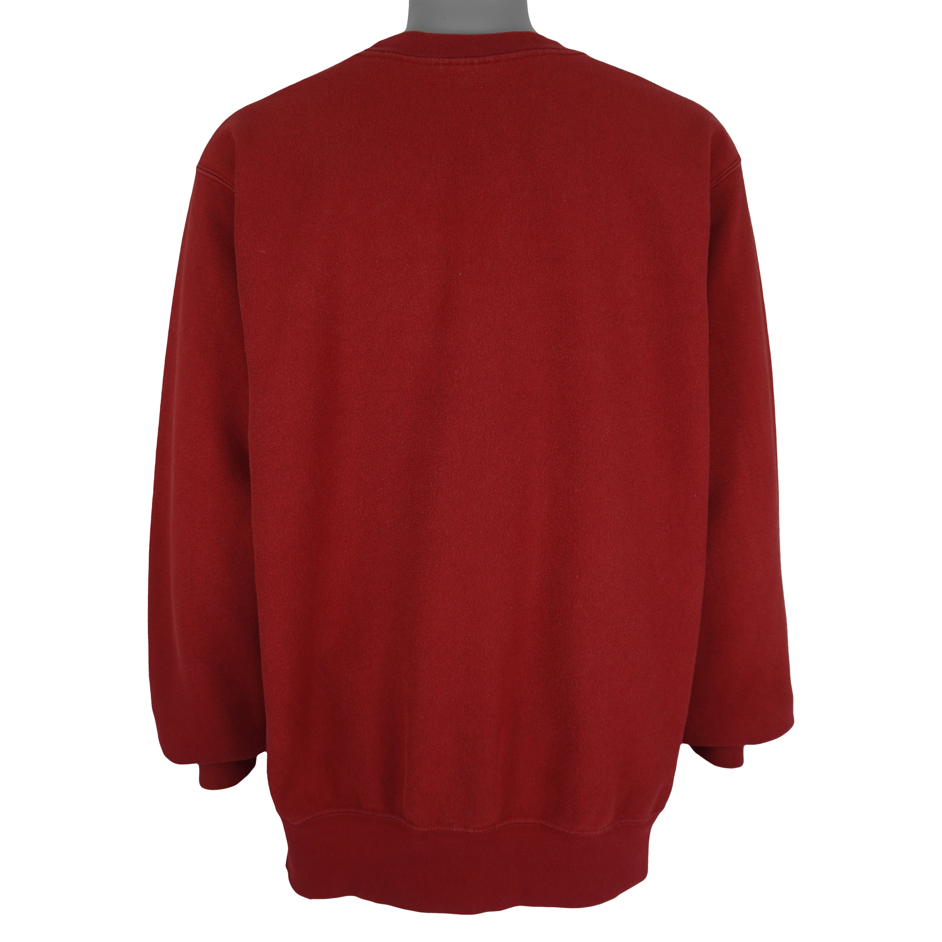 NCAA (Pro Weave) - Arkansas Razorbacks Baseball Sweatshirt 1990s Large Vintage Retro