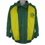 Starter (CFL) - Edmonton Eskimos Football Puffer Jacket 1990s XX-Large Vintage Retro