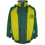 Starter (CFL) - Edmonton Eskimos Football Puffer Jacket 1990s XX-Large Vintage Retro