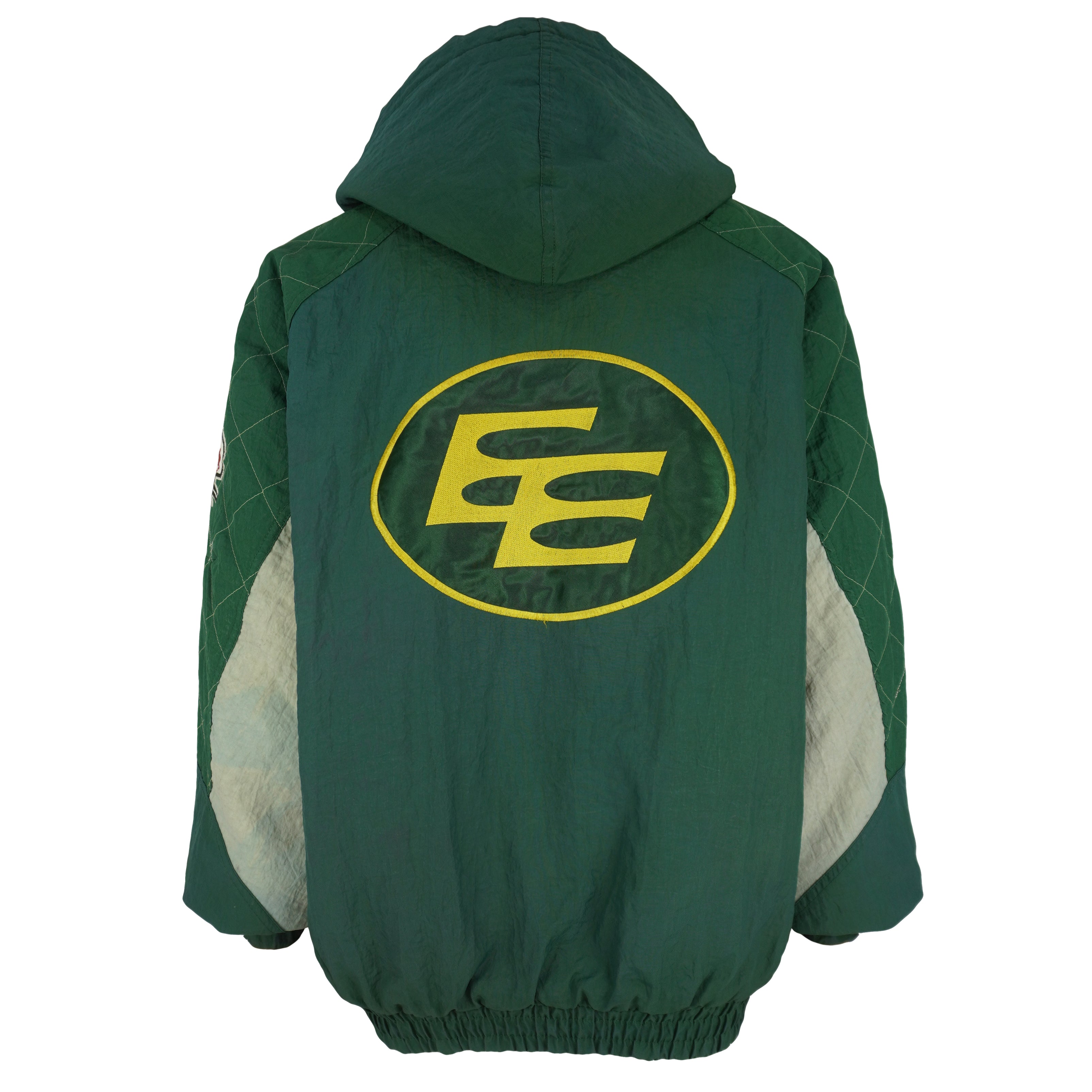 Starter (CFL) - Edmonton Eskimos Football Puffer Jacket 1990s XX-Large Vintage Retro