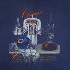 NFL (Nutmeg) - Chicago Bears Locker Room T-Shirt 1990s Large Vintage Retro Football