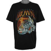 NFL (Salem) - Cleveland Browns Helmet T-Shirt 1991 X-Large Vintage Retro Football