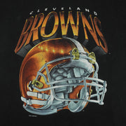 NFL (Salem) - Cleveland Browns Helmet T-Shirt 1991 X-Large Vintage Retro Football