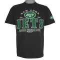 Vintage NFL (Lee) - New York Jets Big Spell-Out T-Shirt 1999 Medium in black