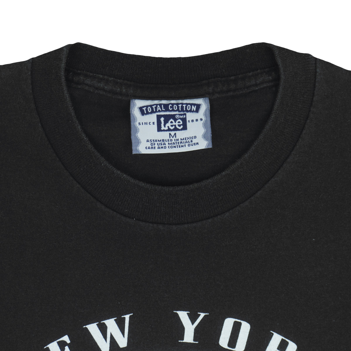 Vintage NFL (Lee) - New York Jets Big Spell-Out T-Shirt 1999 Medium in black