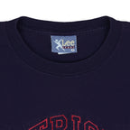 NFL (Lee) - New England Patriots Embroidered T-Shirt 1990s Medium Vintage Retro Football