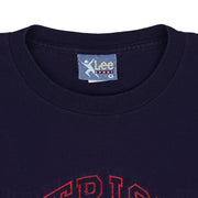 NFL (Lee) - New England Patriots Embroidered T-Shirt 1990s Medium Vintage Retro Football