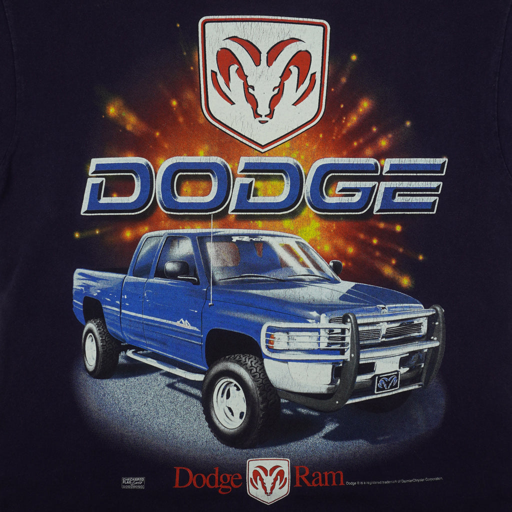 Vintage (Delta) - Dodge Ram Truck T-Shirt 1990s Large Vintage Retro