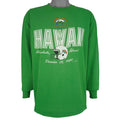 NCAA (Miller) - Jeep Eagle Aloha Bowl Long Sleeve Shirt 1989 X-Large Vintage Retro