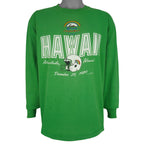 NCAA (Miller) - Jeep Eagle Aloha Bowl Long Sleeve Shirt 1989 X-Large Vintage Retro