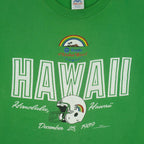 NCAA (Miller) - Jeep Eagle Aloha Bowl Long Sleeve Shirt 1989 X-Large Vintage Retro
