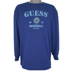 Guess - Originals California Spell-Out Long Sleeve Shirt 1981 Large Vintage Retro