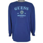 Guess - Originals California Spell-Out Long Sleeve Shirt 1981 Large