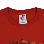 MLB - Chicago Cubs Ain’t No Dad Like a Cubs Fan Dad Spell-Out T-Shirt 2000 Large Vintage Retro Baseball