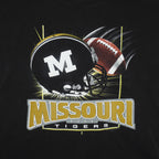 NCAA (Jerzees) - Missouri Tigers Big Logo T-Shirt 2002 Large Vintage Retro