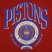 NBA (Nutmeg) - Detroit Pistons Member Club Single Stitch T-Shirt 1990s Large Vintage Retro Basketball