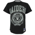 NFL (Nutmeg) - Los Angeles Raiders Member Club T-Shirt 1990s Medium Vintage Retro Football