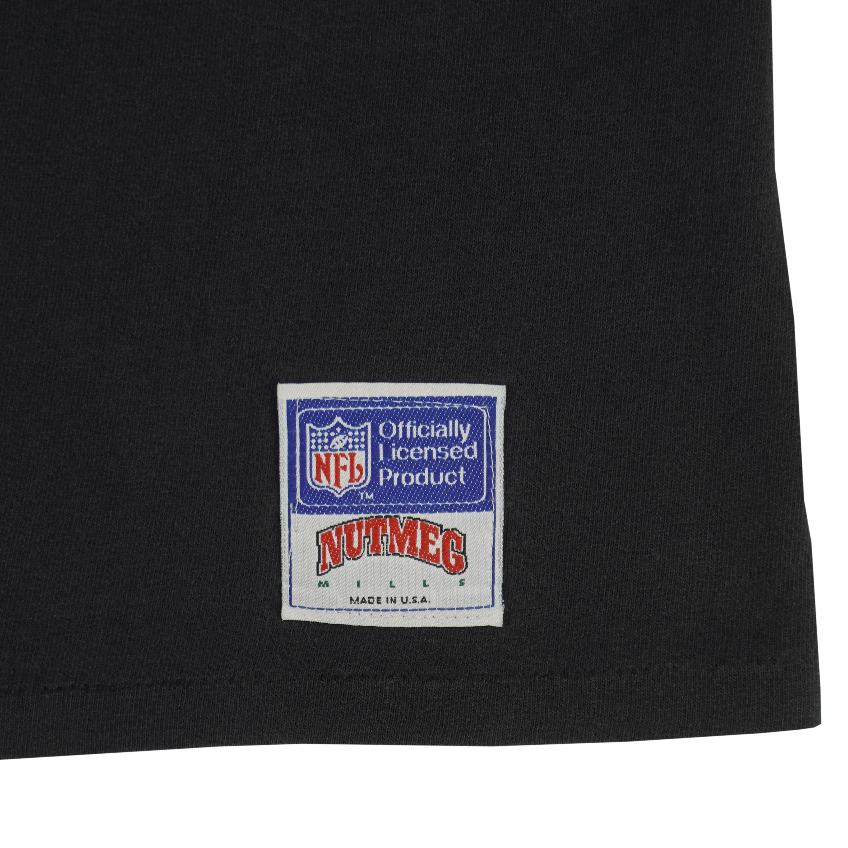 NFL (Nutmeg) - Los Angeles Raiders Member Club T-Shirt 1990s Medium Vintage Retro Football