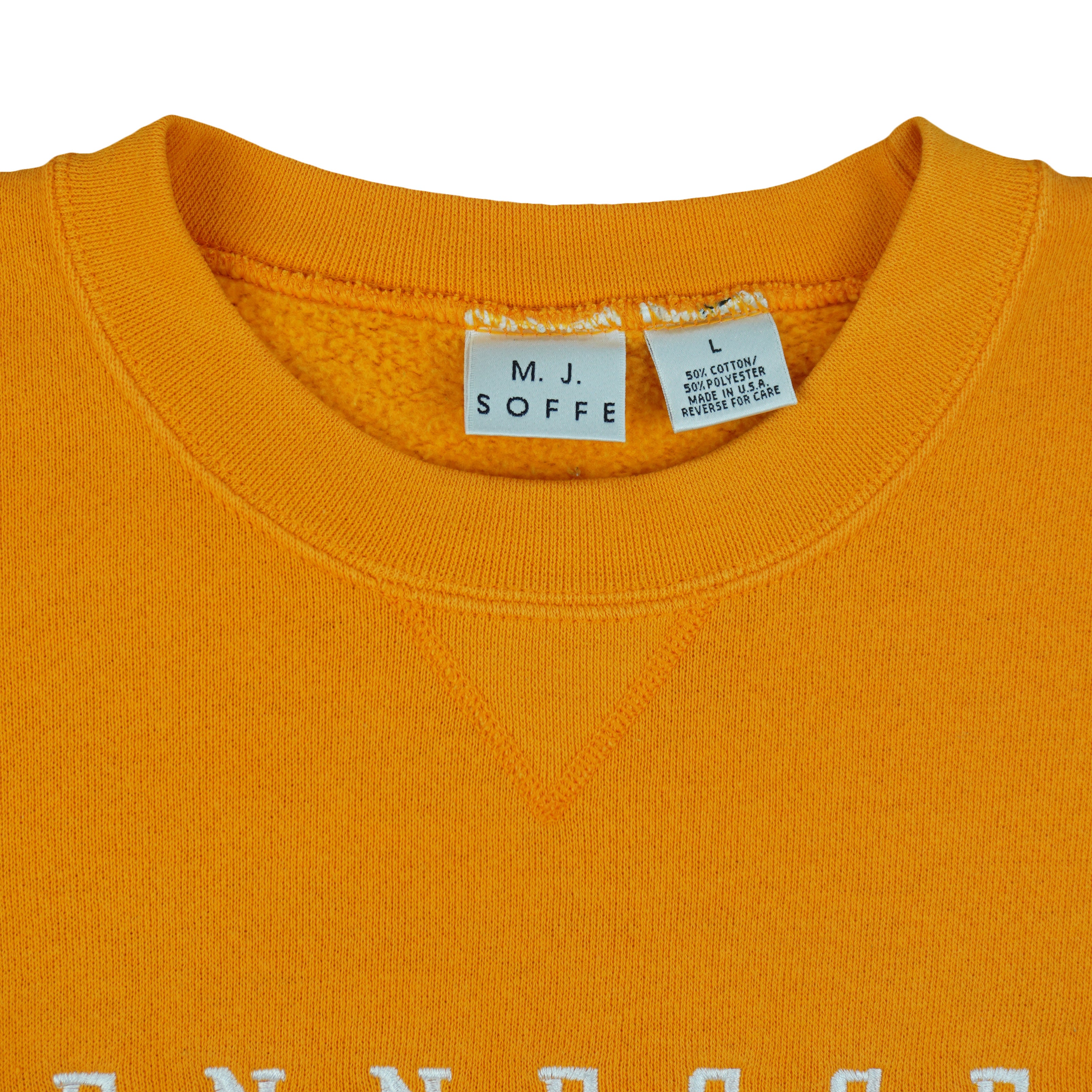 NCAA (M.J Soffe) - Tennessee Volunteers National Champions Sweatshirt 1998 Large Vintage Retro