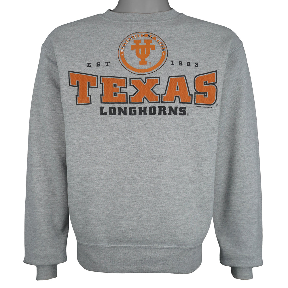 NCAA (Lee Sport) - Texas Longhorns Crew Neck Sweatshirt 1990s Medium Vintage Retro