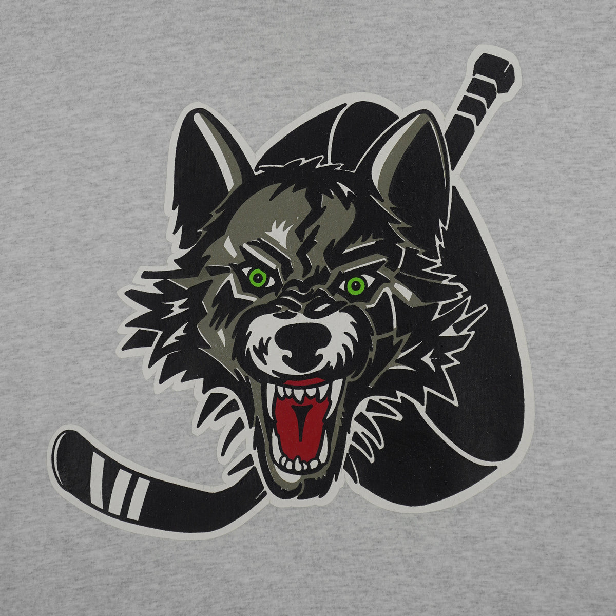 NHL (Fruit Of The Loom) - Chicago Wolves Single Stitch T-Shirt 1990s X-Large Vintage Retro Hockey