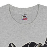 NHL (Fruit Of The Loom) - Chicago Wolves Single Stitch T-Shirt 1990s X-Large Vintage Retro Hockey