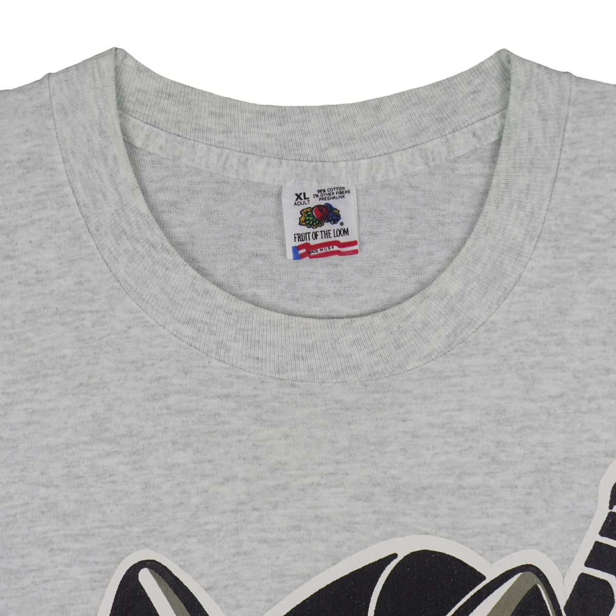 NHL (Fruit Of The Loom) - Chicago Wolves Single Stitch T-Shirt 1990s X-Large Vintage Retro Hockey