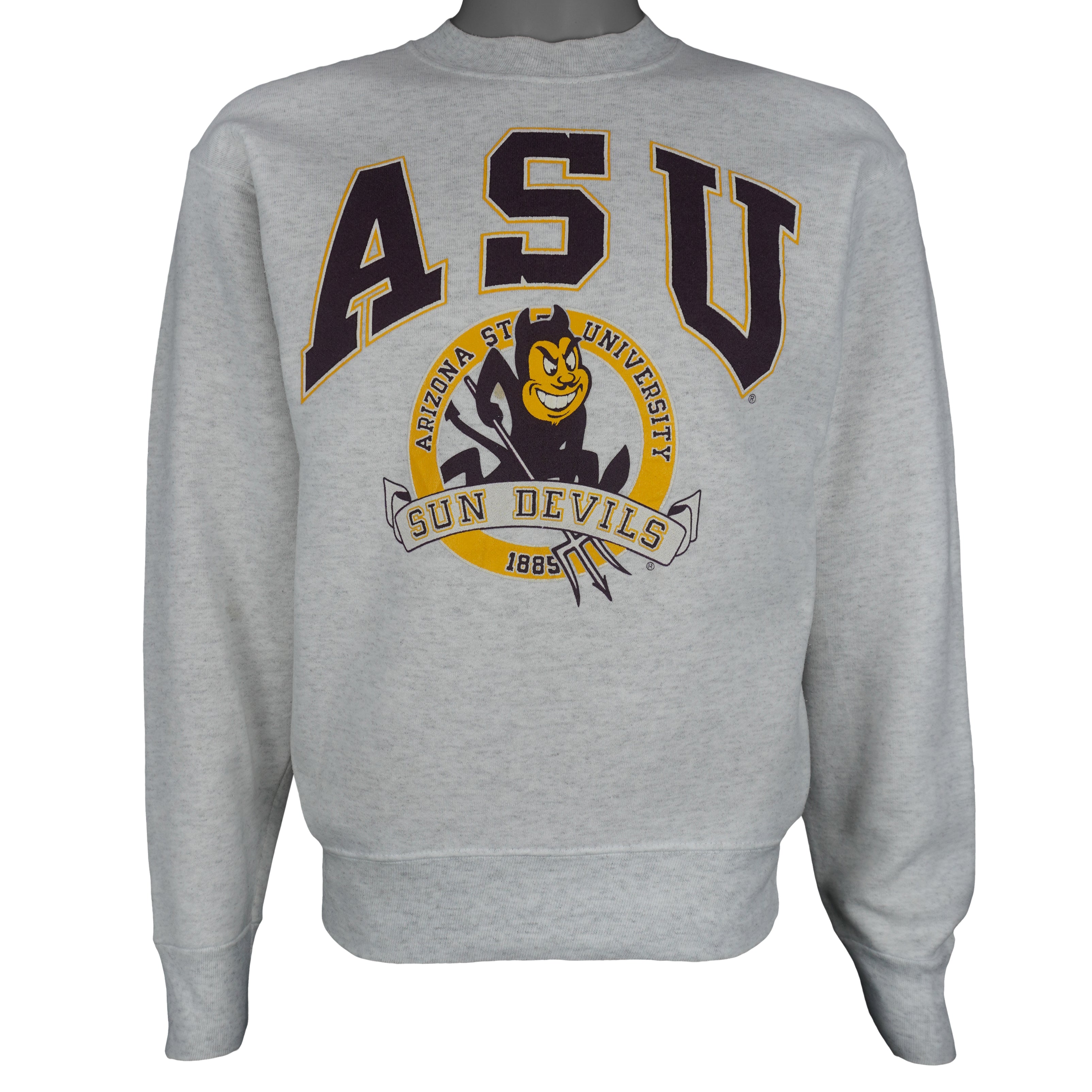 NCAA (Galt Crew) - Arizona State Sun Devils Crew Neck Sweatshirt 1990s Large Vintage Retro