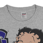 MLB (Anvil) - Colorado Rockies Baseball X Betty Boop T-Shirt 1994 Large Vintage Retro Baseball