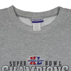 Reebok (NFL) - Pittsburgh Steelers Super Bowl Champions Sweatshirt 1990s X-Large Vintage Retro Football