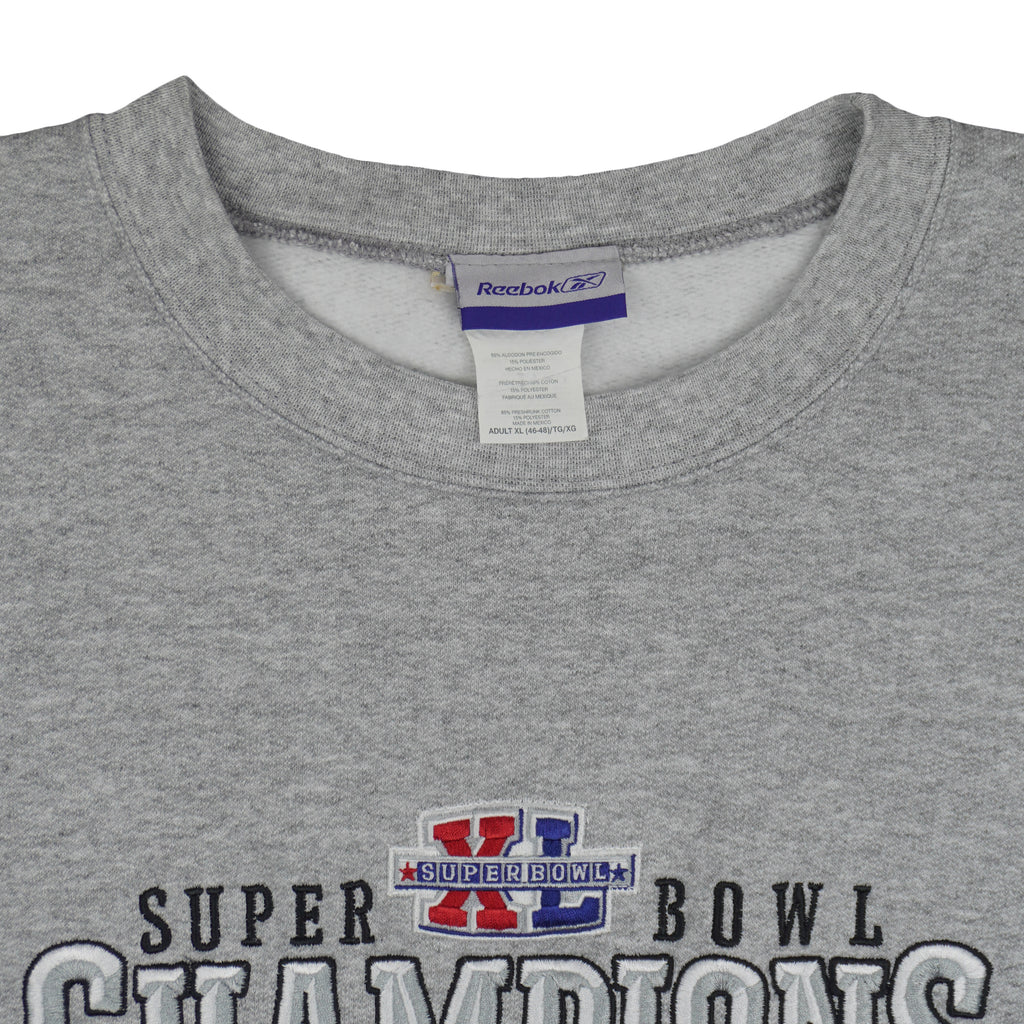 Reebok (NFL) - Pittsburgh Steelers Super Bowl Champions Sweatshirt 1990s X-Large Vintage Retro Football