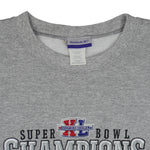 Reebok (NFL) - Pittsburgh Steelers Super Bowl Champions Sweatshirt 1990s X-Large Vintage Retro Football