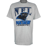 NFL (Fruit Of the Loom) - Carolina Panthers Single Stitch T-Shirt 1993 Large