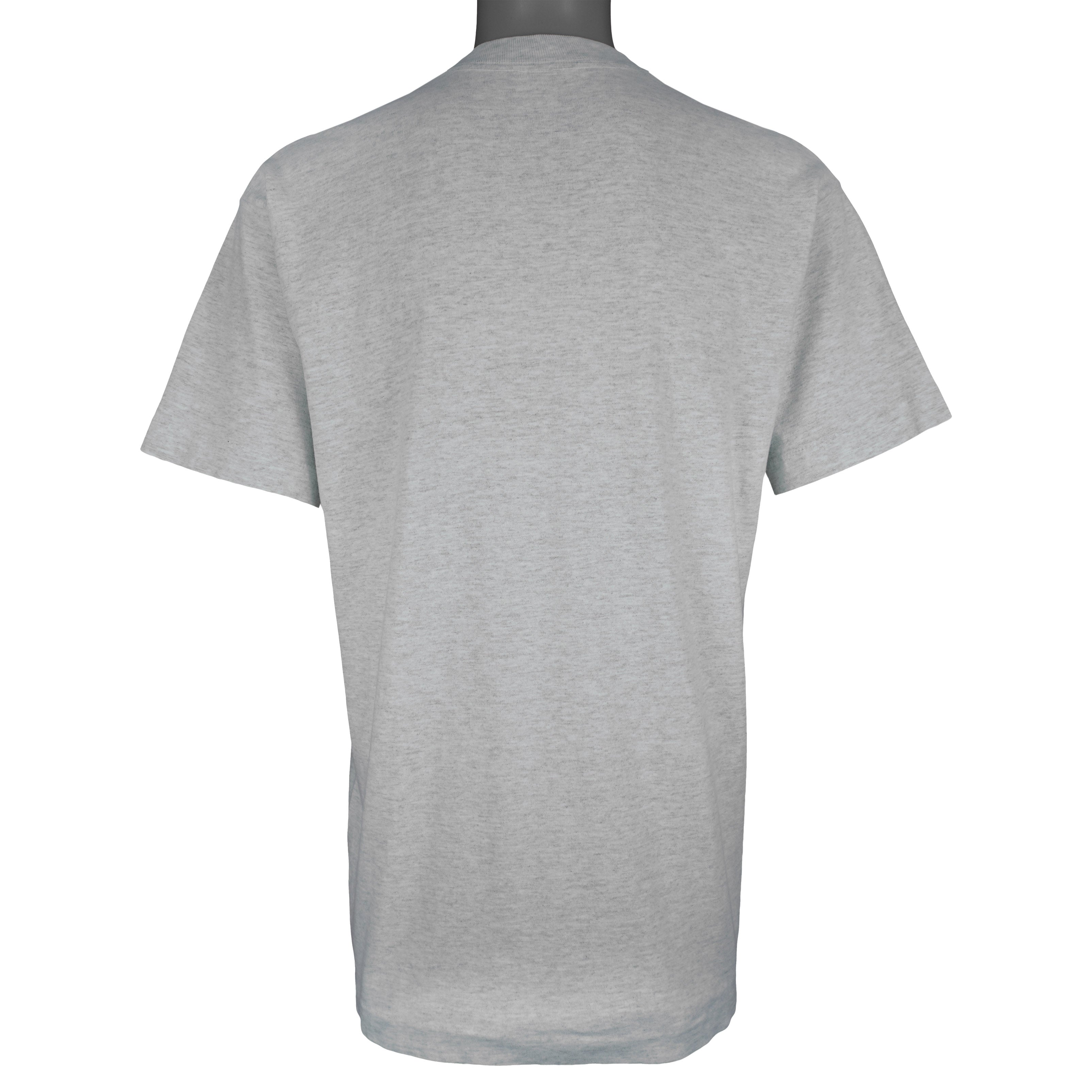 NFL (Fruit Of The Loom) - Carolina Panthers Single Stitch T-Shirt 1993 Large Vintage Retro Football