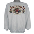 Vintage (Hanes) - Arizona Grand Canyon State Crew Neck Sweatshirt 1990s Large Vintage Retro