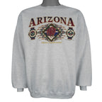 Vintage (Hanes) - Arizona Grand Canyon State Crew Neck Sweatshirt 1990s Large Vintage Retro
