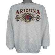 Vintage (Hanes) - Arizona Grand Canyon State Crew Neck Sweatshirt 1990s Large Vintage Retro