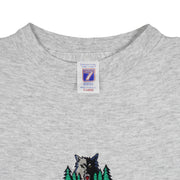 NBA (Logo 7) - Minnesota Timberwolves Embroidered T-Shirt 1990s X-Large Vintage Retro Basketball